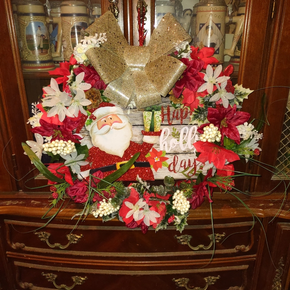 New handmade Holiday Wreath
